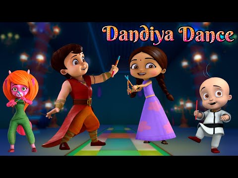 Super Bheem - Dandiya Dance | Best Navratri Cartoon | Navratri special