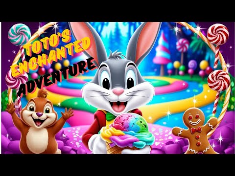 🐰✨Toto’s Enchanted Ice Cream 🍦Adventure🧁#storytime #kidsvideo #bedtimestories #cartoon #animation