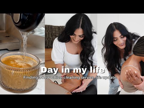 DAY IN MY LIFE VLOG♡ New office space, cleaning service, life update & More!!