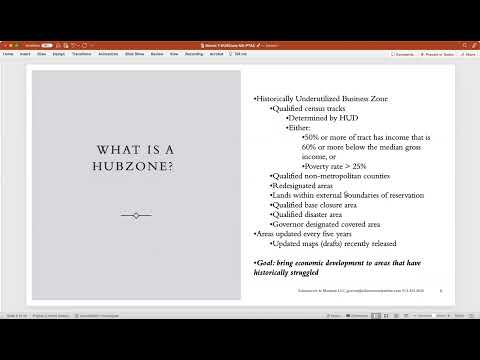 A Rising Tide Lifts All Boats: The Ins-and-Outs of the HUBZone Program