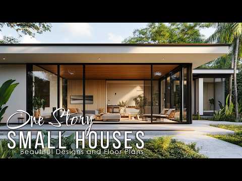 Modern One Story Small Houses: Beautiful Designs and Floor Plans You’ll Love