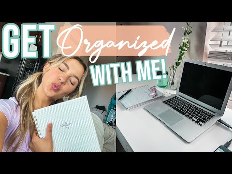 GETTING MY LIFE TOGETHER | How I plan and get ready for the week