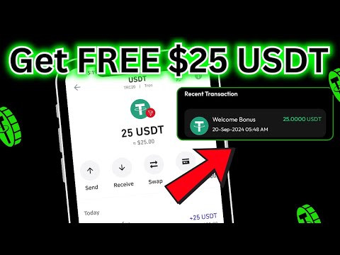 Make your First FREE $25 USDT Online!