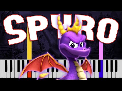 Spyro The Dragon Opening Theme Piano