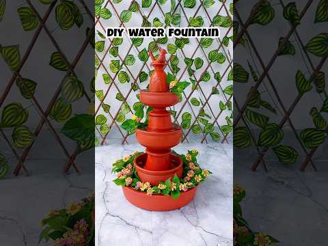 DIY Water Fountain Terracotta | #fountain #diy #craft #art