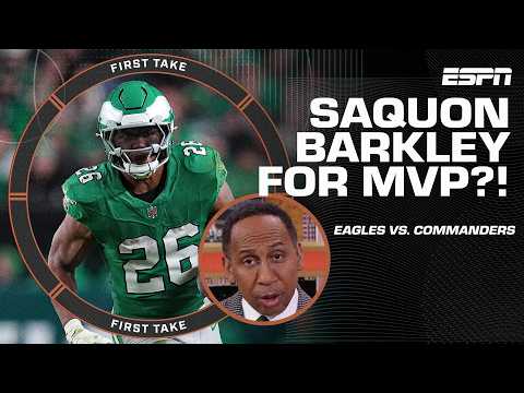 Stephen A. is ALL IN on Saquon Barkley & Eagles 😤 + Can Josh Allen defeat the Chiefs? 👀 | First Take