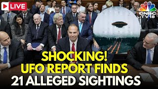 UFO Hearing LIVE: Pentagon's UFO Report Finds 21 Cases That Can’t Be Explained | US News | N18G