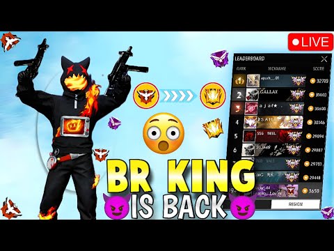 FREE FIRE LIVE STREAM | BR RANK GAMEPLAY🔥