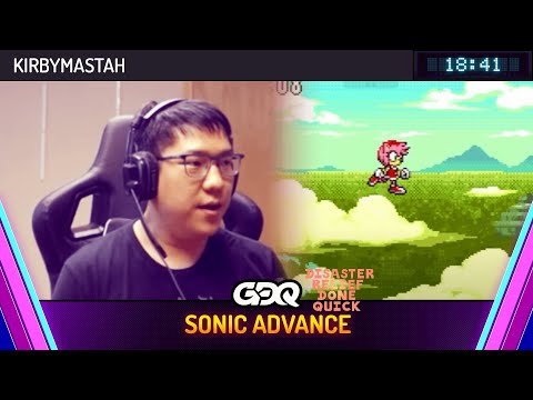 Sonic Advance by Kirbymastah in 18:41 - Disaster Relief Done Quick 2024