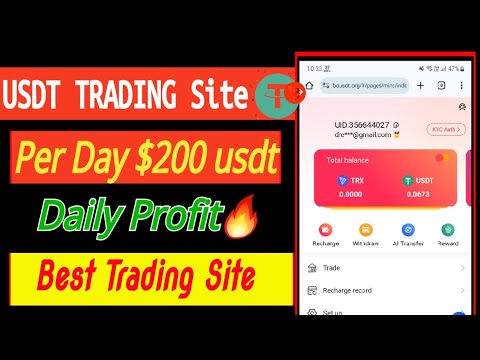 The best money-making platform in 2024 BOUSDT | Earn Daily 2000 Trx | Free trx earning