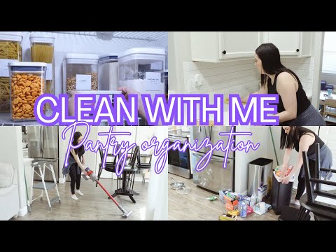 CLEAN WITH ME | PANTRY ORGANIZATION | SPEED CLEANING