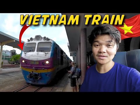 FIRST TIME Traveling by Train in Vietnam! 🇻🇳 Hue to Da Nang