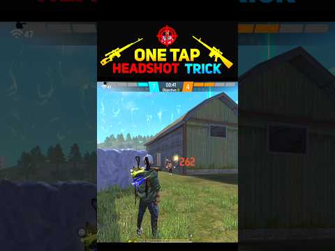 Secret One Tap Headshot Trick & Setting 100% New Trick 🔥 | Free Fire #freefiresetting