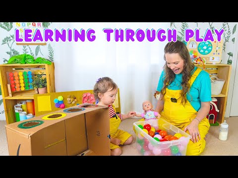 Learn Colors With Easy Kids Activities | Toddler Learning At Home | Learning Through Play