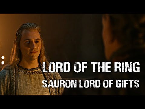 Sauron the lord of gifts The Lord Of The Rings The Rings Of Power Season 2 Episode 2