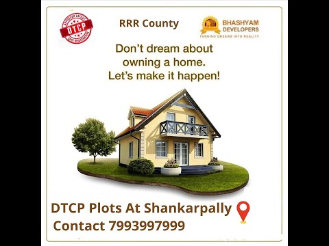 Bhashyam Developers RRR County #dtcpapprovedplots #plotsforsale