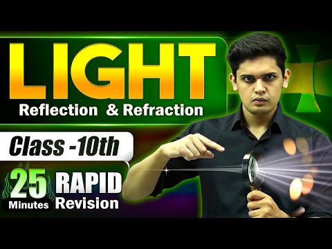 Light in 25 Minutes🔥| Class 10th | Rapid Revision | Prashant Kirad