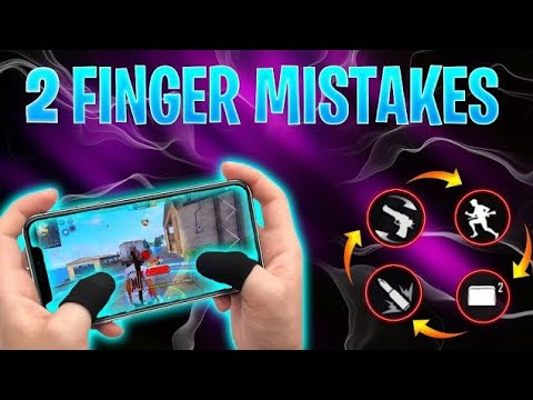 2024 2 FINGER MISTAKES MAKES YOU NOOB | 2 FINGER CONTROL SETTING | Headshot Settings In Free Fire