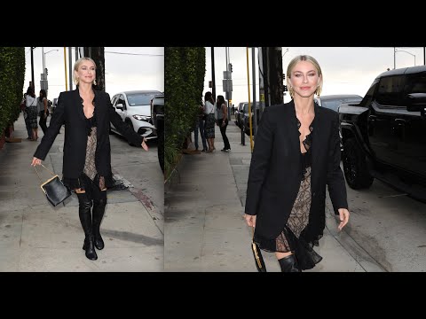 Julianne Hough is All Glammed Up As She Grabs Dinner in Santa Monica!