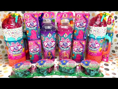 Barbie MYSTERY SURPRISE TOYS Pop Reveal Cutie Reveal ASMR Unboxing