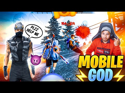 I Found New Unbelievable Mobile God ⚠️ Click & Watch The Unexpected Gameplay !! 1vs4 Mobile Gameplay