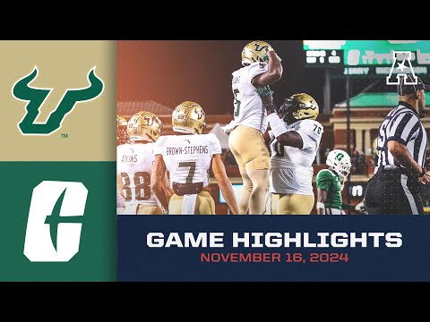 Game Highlights: South Florida vs Charlotte (Nov. 16, 2024)