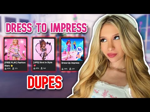 🔴LIVE Playing DRESS TO IMPRESS DUPES on ROBLOX...