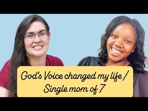 Encountering Jesus and His guidance in my motherhood / Single mom of 7