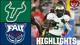 South Florida Bulls vs. Florida Atlantic Owls | Full Game Highlights | ESPN College Football