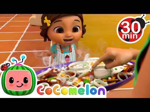 Breakfast Song with Nina | Cocomelon Nursery Rhymes for Kids