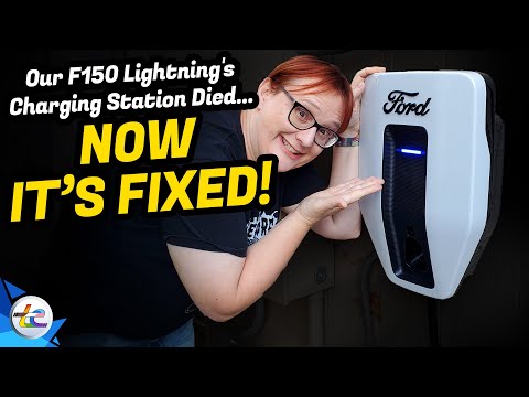 Our Ford Charge Station Pro Died And It Wouldn't Charge Our F150 Lightning - But Now It's Fixed!