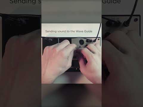 Wave Guide fun on the Volca Drum.