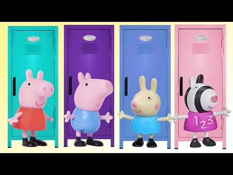 Peppa Pig & Friends Make Simple DIY Arts & Crafts from Lockers