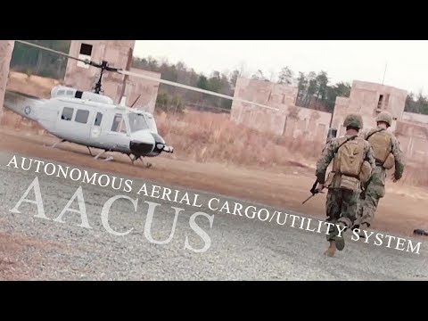 Marines Tests It's New Autonomous Helicopter