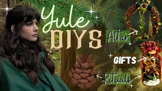 Yule DIYs🌲Winter Fairy🧚‍♂️Yule Altar | Homemade Gifts | Traditions & Decorations