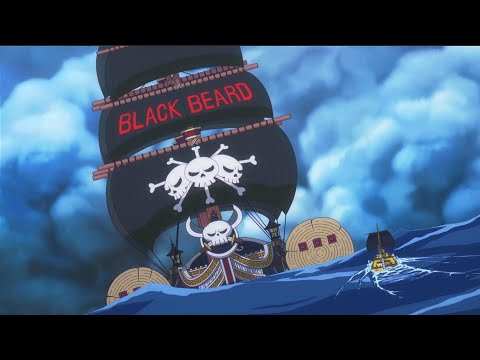 Heart Pirates Confronts Blackbeard Pirates (English Sub)