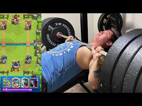 I Played Clash Royale While Working Out