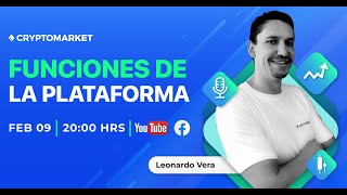 Funciones de la Plataforma CryptoMarket - Exchange Pro