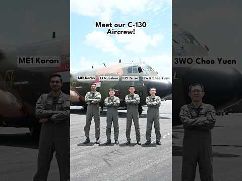 Meet our C-130 aircrew 😎 They may all have different roles, but together they make the perfect team