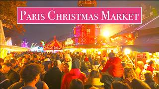 Paris ,France 🇫🇷🎄- Paris Christmas Market 2024 | Marché de Noël 2024 | Paris 4K HDR | Christmas