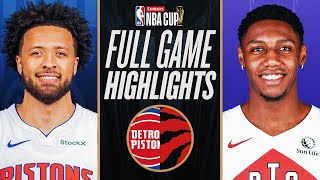 PISTONS at RAPTORS | EMIRATES NBA CUP 🏆 | FULL GAME HIGHLIGHTS | November 15, 2024