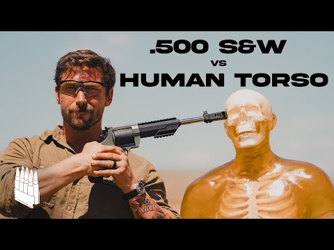 The Most Powerful Handgun Round Vs Human