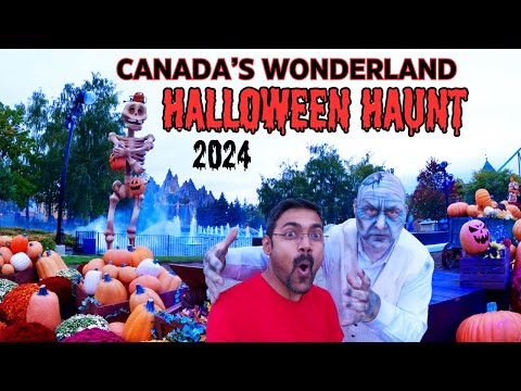 Halloween haunt at Canada's wonderland 2024