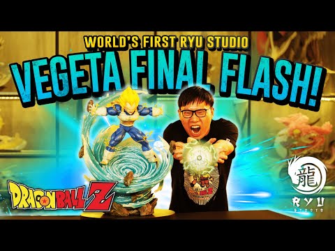 Vegeta Final Flash Dragon Ball Z Statue by Ryu Studio - World First!!