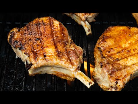 Juicy Grilled Pork Chops