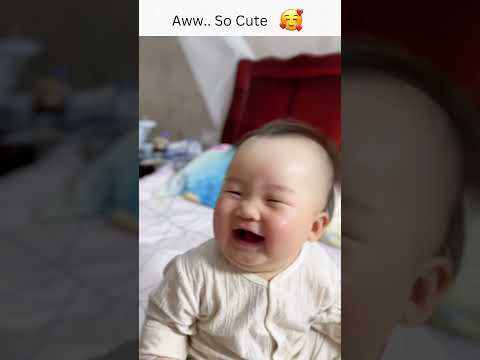 Cute Baby laughing 😍 | Funny baby videos #cutebaby #shorts #babylaughing