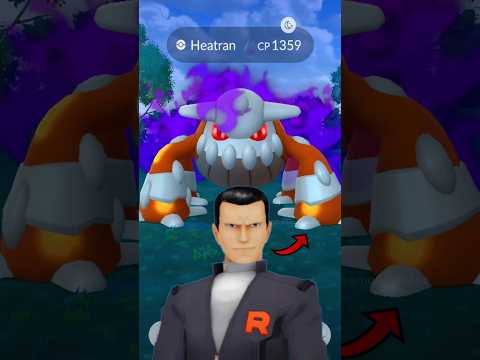 NEW *SHADOW HEATRAN* Giovanni vs AURA TRIO in Pokemon GO.