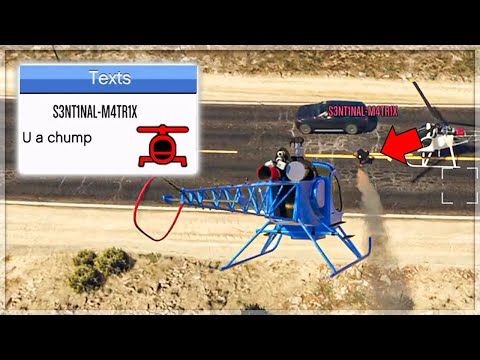 Heli Griefer Finally Gets A Taste of His Own Medicine on GTA Online