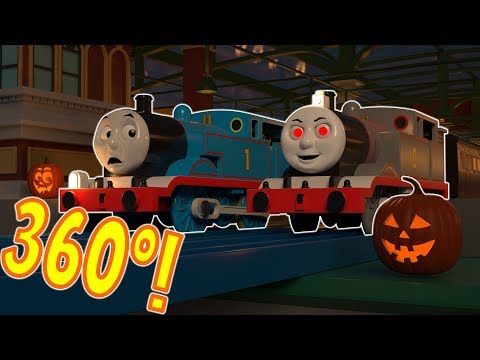 360º TOMICA Thomas and Friends: Halloween Trainspotting at Vicarstown Station