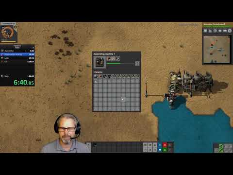 Factorio 0.17 Lazy bastard speedrun to bots